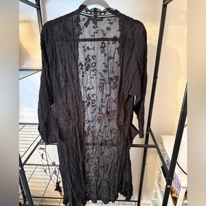 Zara black cardigan